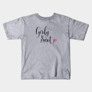 Girly swot (pink heart) Kids T-Shirt